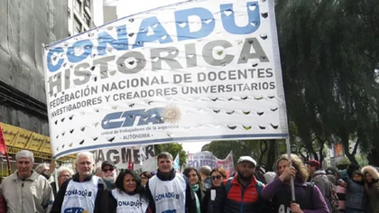 CTERA y CONADU convocaron a un paro nacional