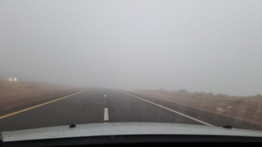 Vuelta a casa: piden manejar con precaución por la neblina
