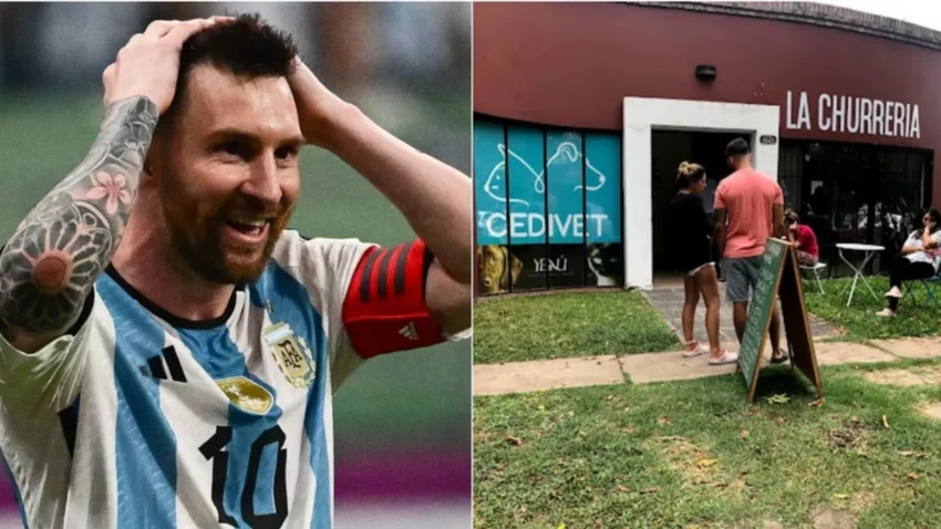 Messi quiso comer churros en Rosario pero no lo atendieron