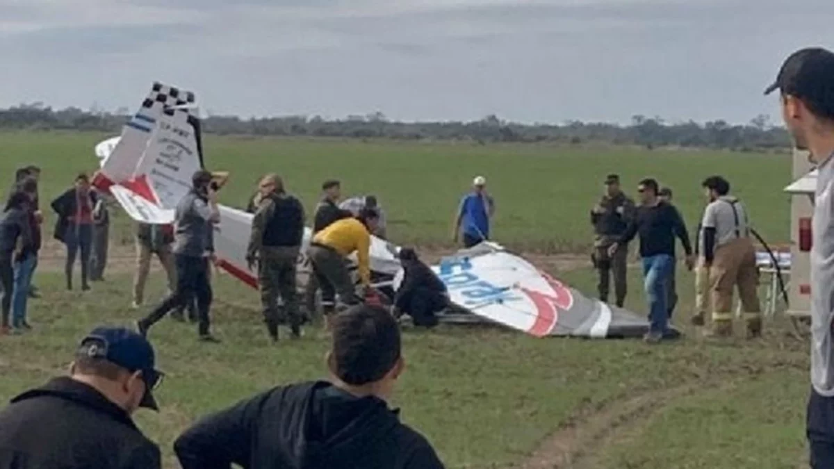Dos hombres murieron al estrellarse una avioneta