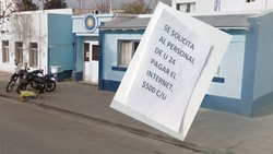 Policía indigente: hacen una vaca para pagar internet