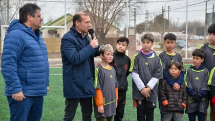La ciudad de Neuquén sumó otra cancha de fútbol sintética