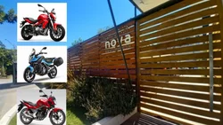Forzaron el portón de un complejo y robaron tres costosas motos