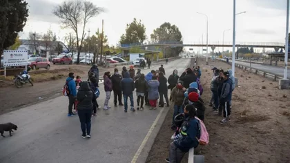 Corte en la Ruta 7: los vecinos levantaron el bloqueo