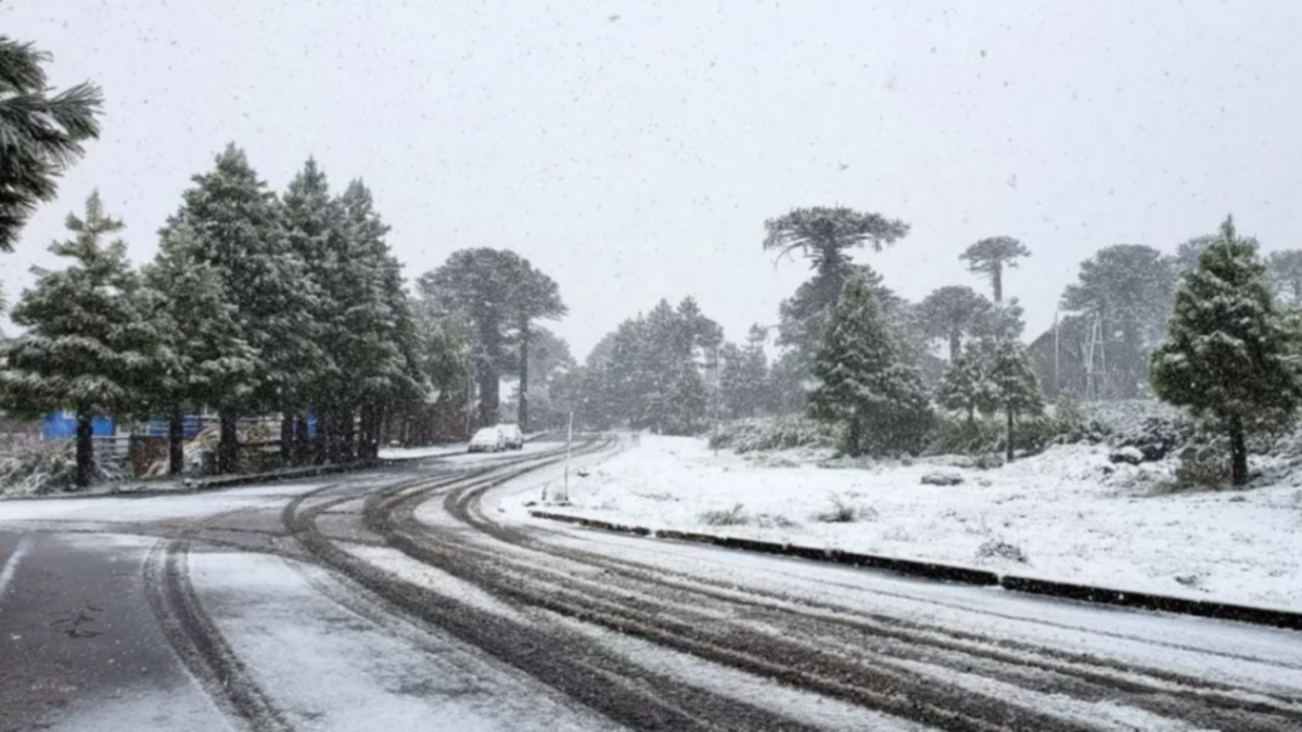 Emiten alerta amarilla por fuertes nevadas