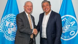 Rolando Figueroa se reunió con el representante regional de la FAO