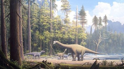 Descubren en la Patagonia el primer dinosaurio de una ciudad