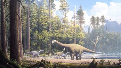 Descubren en la Patagonia el primer dinosaurio de una ciudad