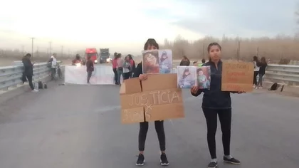 Atención: vecinos de Senillosa cortan la Ruta 22