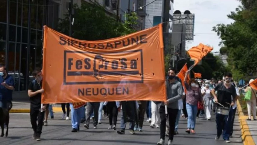 Siprosapune anunció un nuevo paro en Neuquén