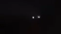 Luces extrañas: ¿un ovni sobrevoló el cerro Catedral?