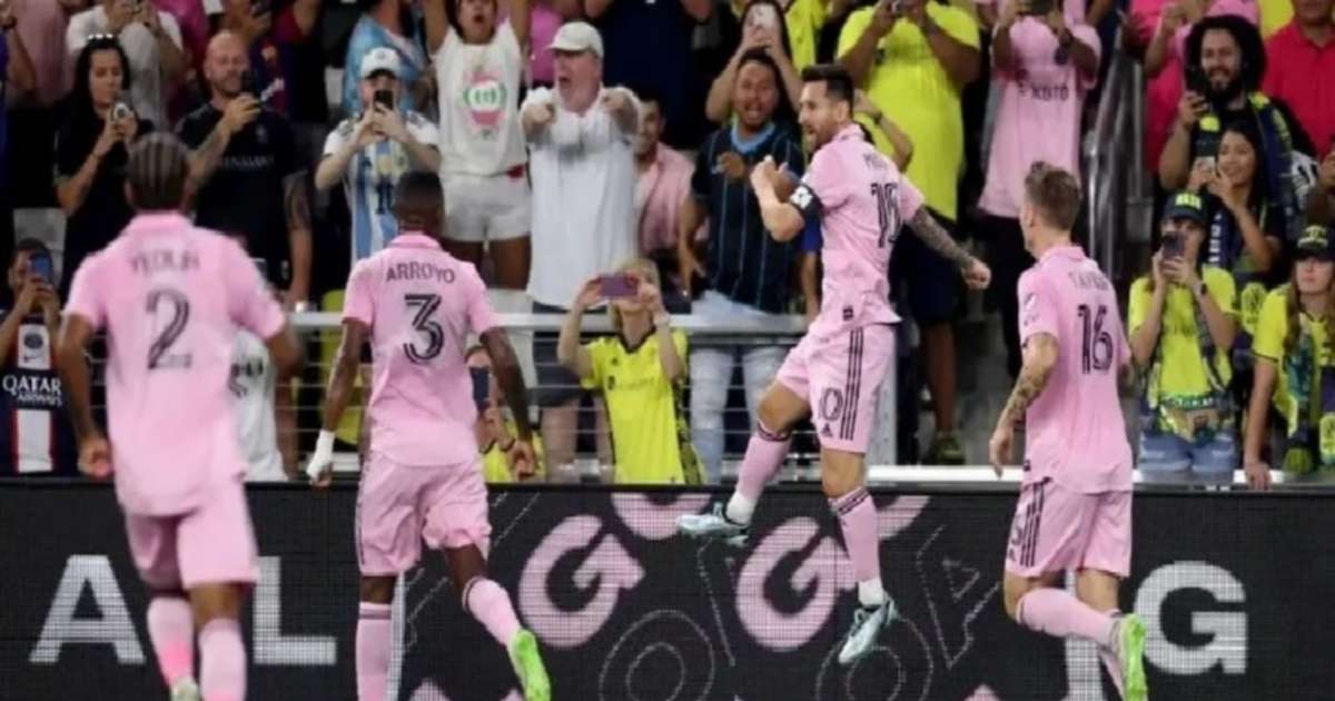 El golazo de Lionel Messi en la final del Inter Miami