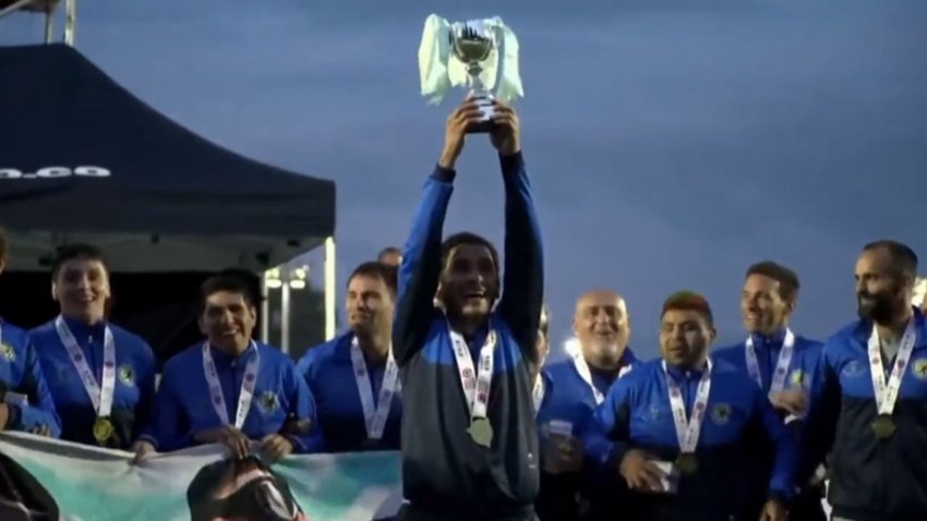 Los Murciélagos tricampeones del Mundo