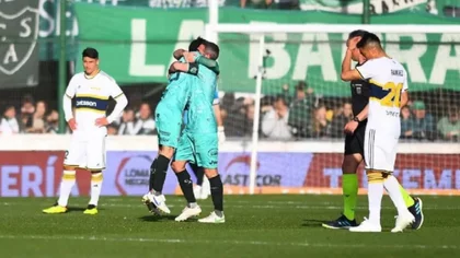 Boca cayó ante Sarmiento en una floja actuación