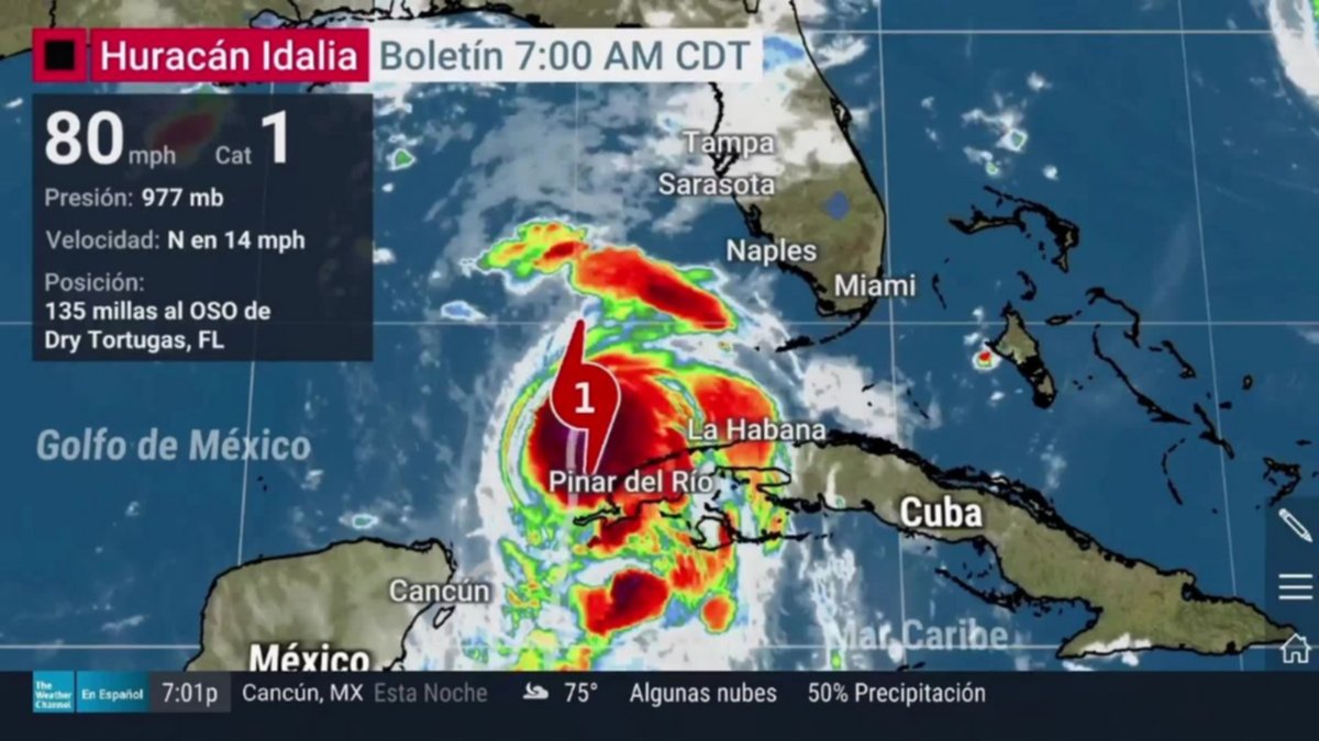 El huracán Idalia llegó a Florida