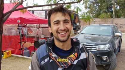 El neuquino Santiago Rostan obtuvo el boleto para el Dakar