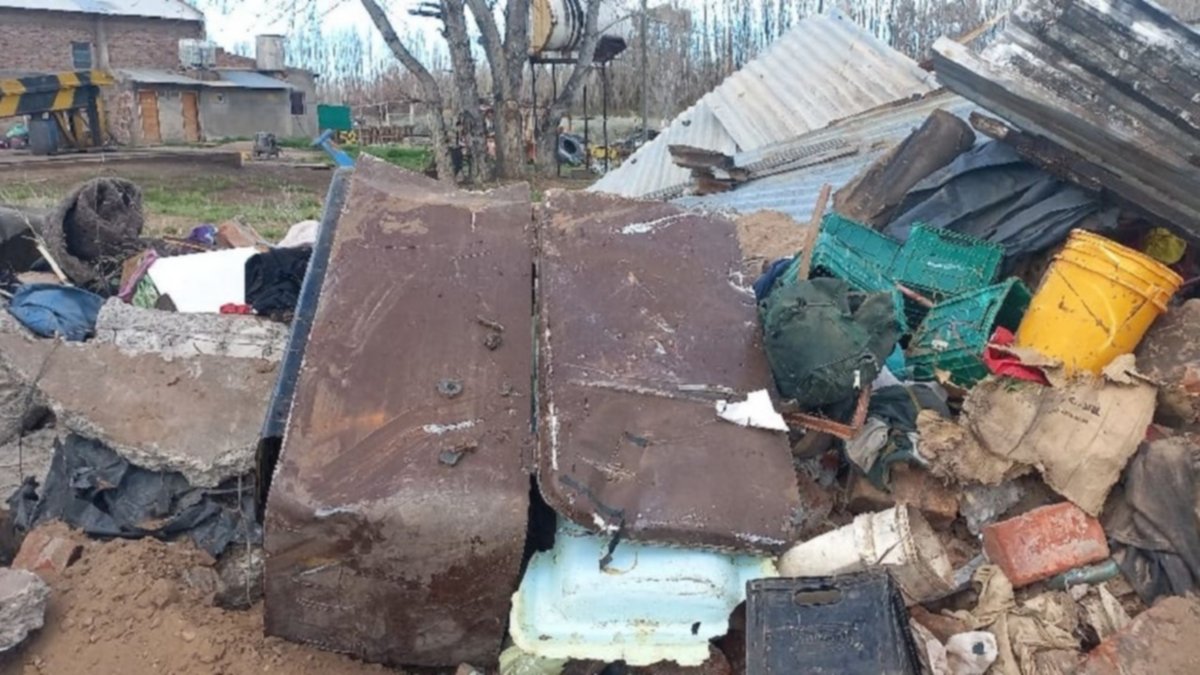 Le tiraron abajo la casa que habitaba hace once años