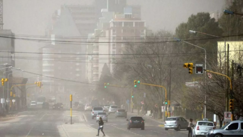Alerta amarillo por fuertes vientos en Neuquén y Río Negro