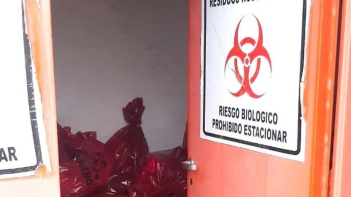 Denunciaron acumulación de residuos patológicos