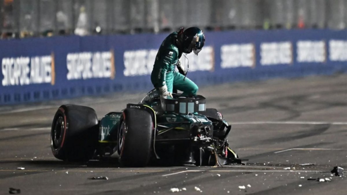 VIDEO: Durísimo accidente en el Gran Premio de Singapur
