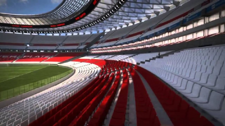 El estadio Monumental se sigue agrandando