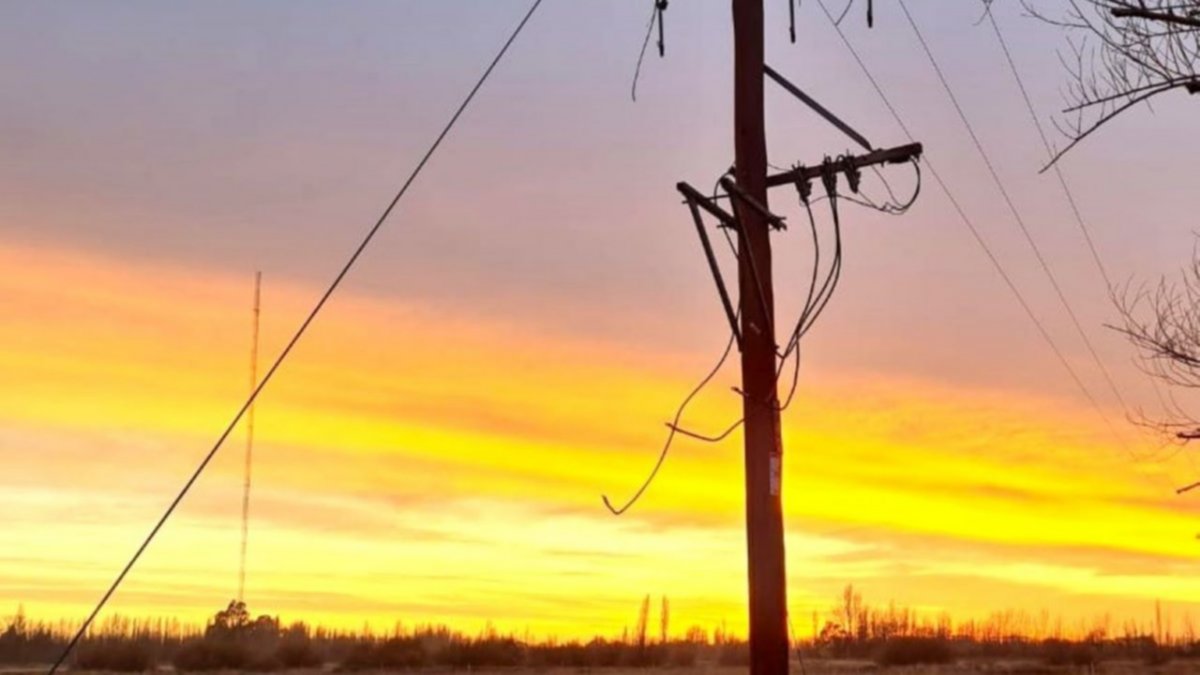 Se robaron 300 metros de cable y Cervantes quedó a oscuras