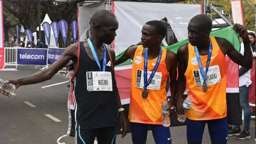 Atletas kenianos dominaron el maratón de Buenos Aires