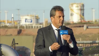 Massa en Neuquén: "Queremos que Argentina venda gas con valor agregado"