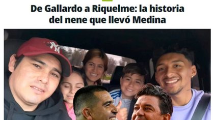 Súperclasico, la historia del pibe de Roca llegó a Olé