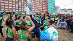 Por segundo año consecutivo el beach handball ganó los Evita