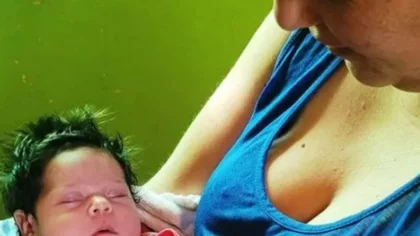 Tras el derrumbe ¡Nació Milagros!