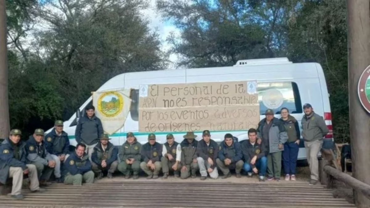 Paradela: "Los fenómenos naturales no pueden ser manejados por los guardaparques"