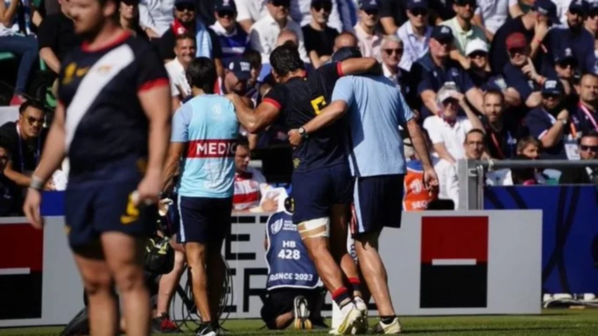 Los Pumas: el desgarro de Matera lo dejaría fuera del Mundial