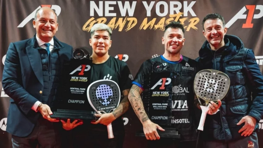 El neuquino Allemandi se consagró en New York