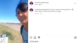 Camino al balotaje: diputada libertaria se confundió de caño
