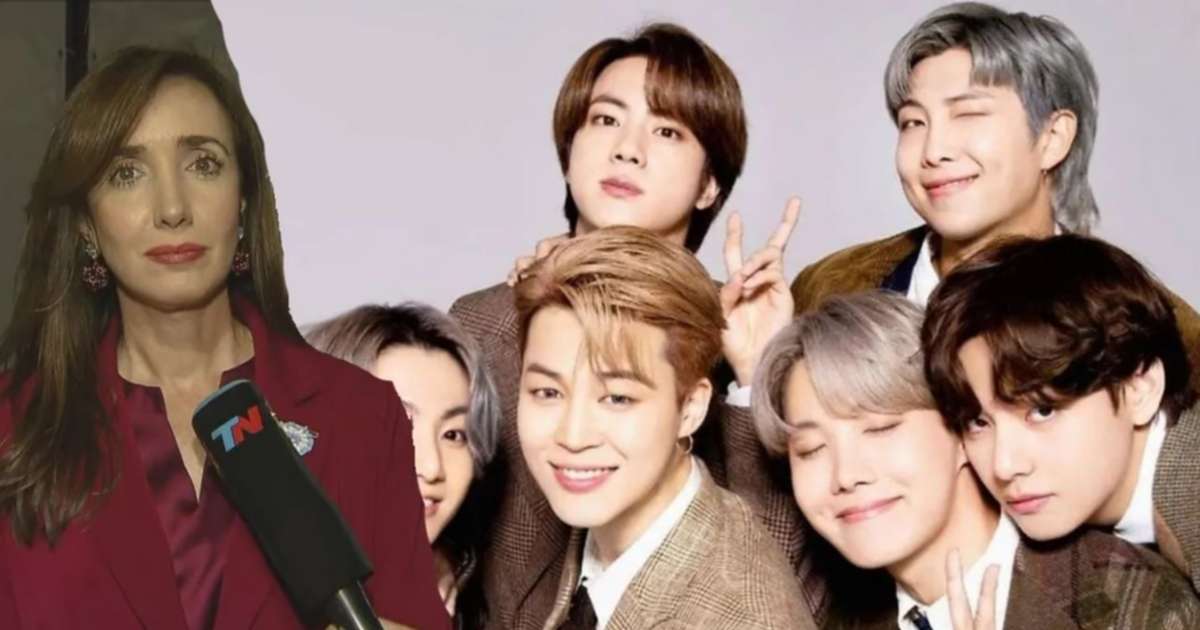 Cruce entre Villarruel y fans de la banda BTS: "Tienen nombre de