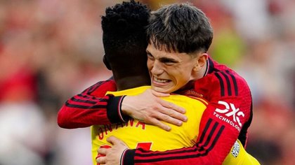 Garnacho podría ser sancionado por la Premier League