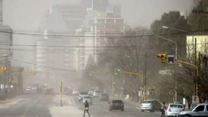 Alerta meteorológica por fuertes ráfagas de viento y lluvia en Neuquén