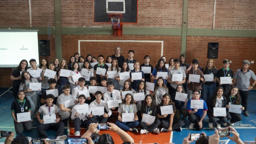 Estudiantes neuquinos entraron al programa Becas Roberto Rocca 2023