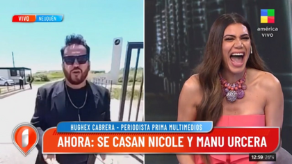 El casamiento de Nicole Neumann y Manu Urcera por dentro