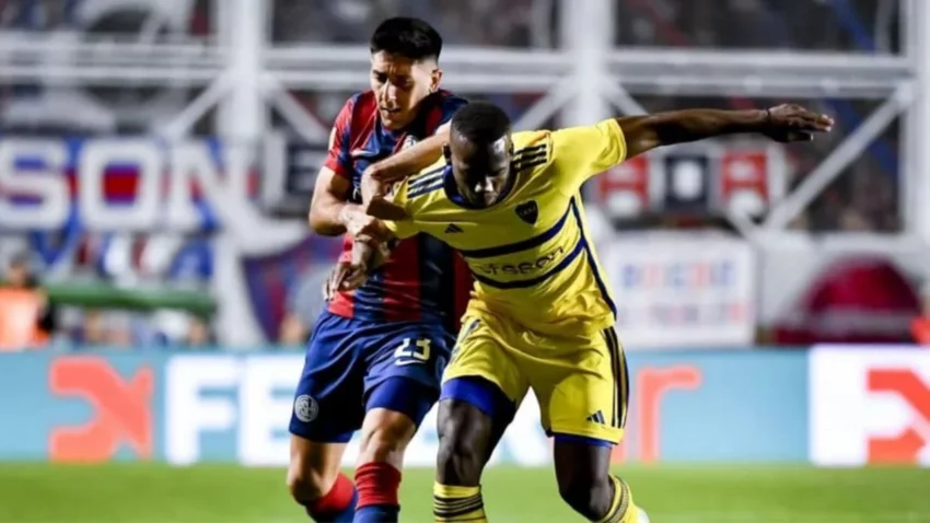 Con polémica, Boca y San Lorenzo igualaron en el Gasómetro