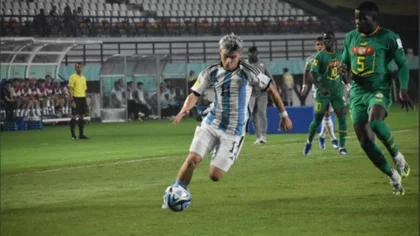 Mundial Sub 17: Argentina cayó en el debut