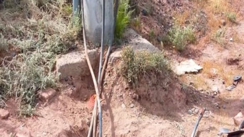 Se robaron los cables y dos barrios se quedaron sin luz