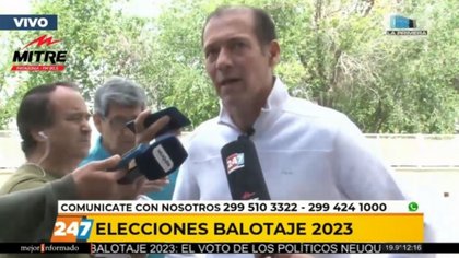Votó Omar Gutiérrez: "Siempre es una alegría tener la libertad de elegir"