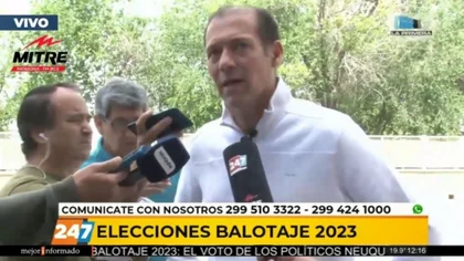 Votó Omar Gutiérrez: "Siempre es una alegría tener la libertad de elegir"