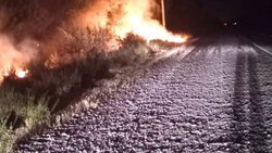 Incendiaron un transformador y se llevaron 300 metros de cables