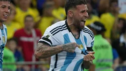 Argentina le ganó a Brasil con un golazo de Otamendi