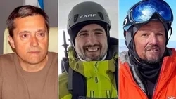 Rescataron a uno de los andinistas, pero dos cuerpos permanecen en el cerro