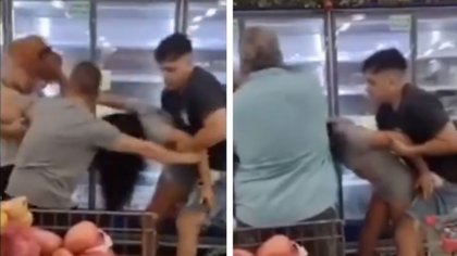 VIDEO: clientas, a los bifes por una oferta de carne