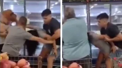 VIDEO: clientas, a los bifes por una oferta de carne